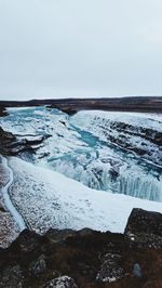 Gullfoss waterfall iceland 