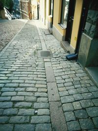 Cobblestone street
