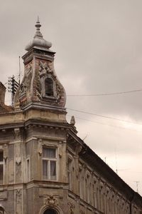 Low angle view of built structure against sky