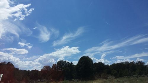 Scenic view of landscape against cloudy sky