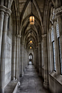 Corridor of building