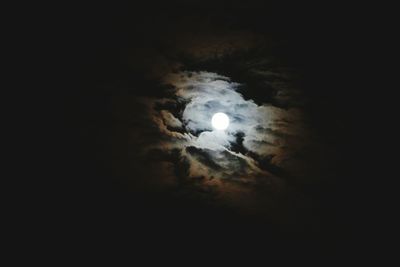 Moon in the dark