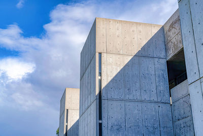 Low angle view of building against sky