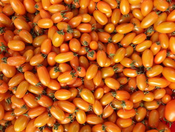 Full frame shot of tomato for sale at market stall