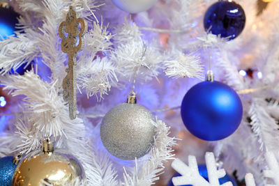 Close-up of christmas decoration