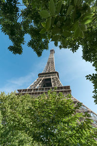 Low angle view of historical building against sky