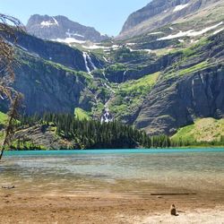 Scenic view of mountains