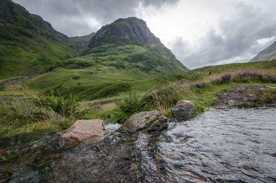 A stream in the scottish highlands