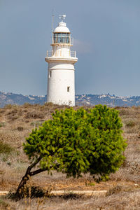 Lighthouse against sky