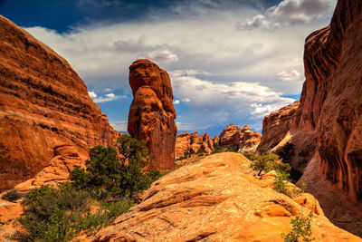 Rock formations