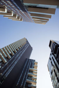 Low angle view of modern building