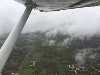 View of cloudy sky