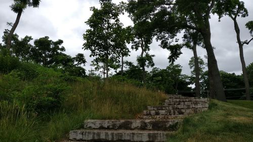 Old ruins against sky