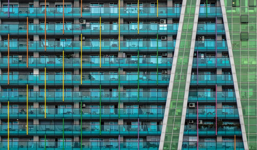 Low angle view of modern building