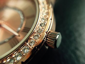 Close up of wristwatch