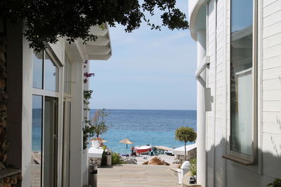 View of sea against sky