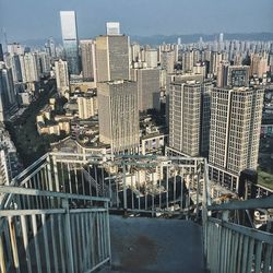 Aerial view of cityscape