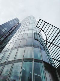 Low angle view of skyscraper