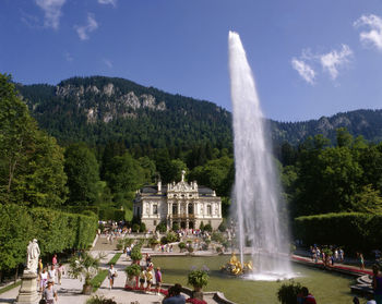 Fountain in park