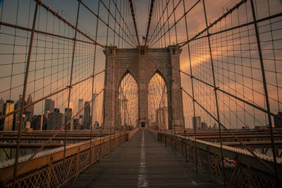 Low angle view of bridge