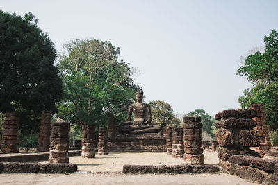 View of temple against sky