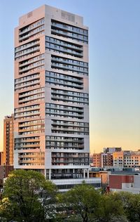 Low angle view of buildings against sky