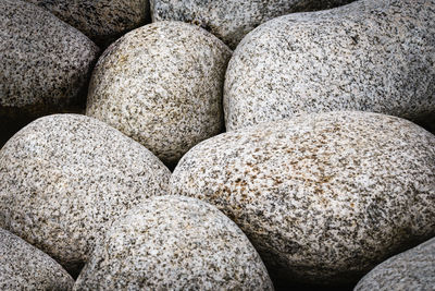 Full frame shot of stones