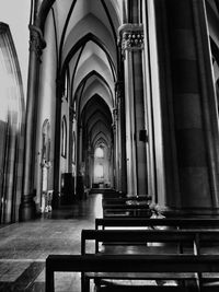 Interior of historic building