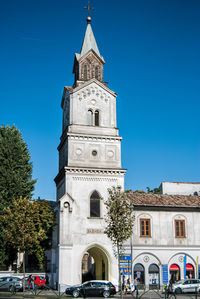 View of building against blue sky