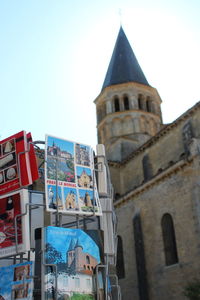 Low angle view of cathedral against sky