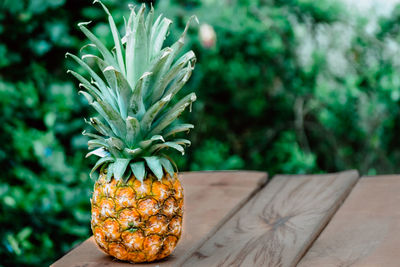 Close-up of fruits on table