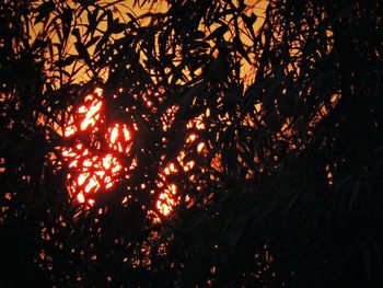 Full frame shot of orange sky