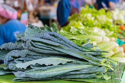 Close-up of vegetables on table