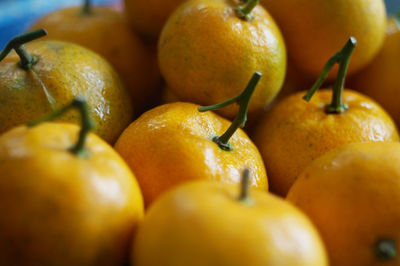 Sweet shantang oranges are ready to be served to guests 