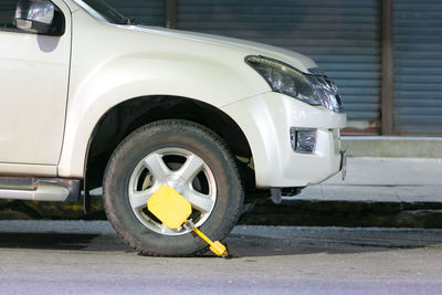 Car on road