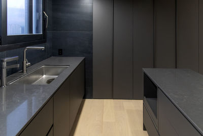 View of kitchen interior at home