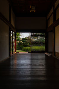 Interior of building