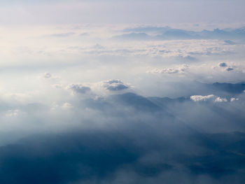 Scenic view of clouds in sky