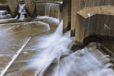 View of waterfall