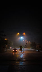 illuminated