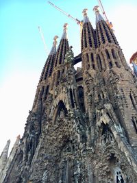 Low angle view of cathedral against sky