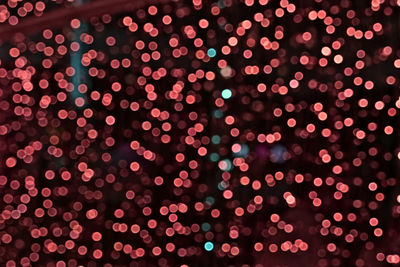 Full frame shot of illuminated lights