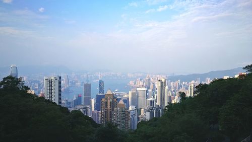 Cityscape against sky