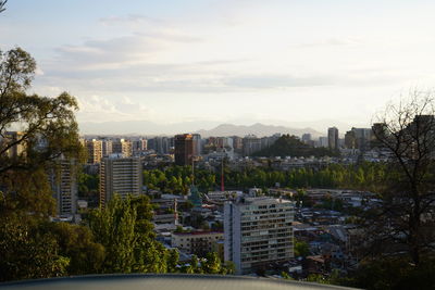 Cityscape against sky