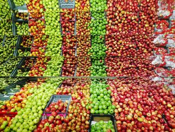 Variety of food for sale at market stall