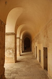 Corridor of building