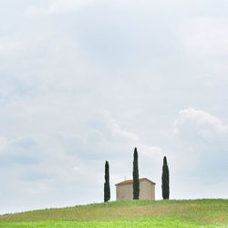 Built structure against the sky