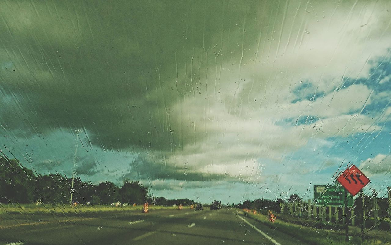 VIEW OF ROAD AGAINST SKY