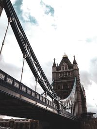 Low angle view of bridge