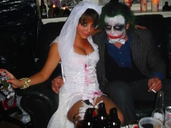 Woman looking at camera